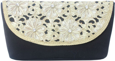 

Craftbazaar Party Black Clutch