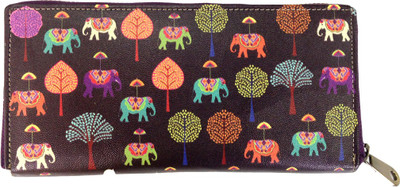 

The Elephant Company Casual Maroon Clutch