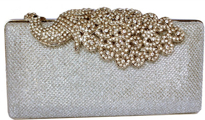 

Chicastic Party Silver Clutch