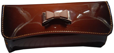 

Navaksha Party Brown Clutch