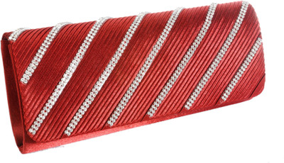 

SlingOn Party Maroon Clutch