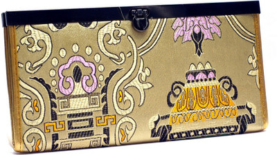 

Apex Party Brown Clutch