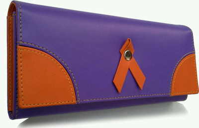 

Yours Luggage Casual Purple Clutch