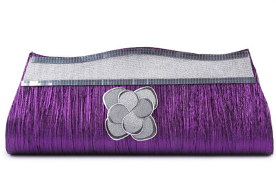 

Kleio Party Purple Clutch