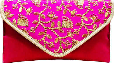 

Craftbazaar Casual Multicolor Clutch