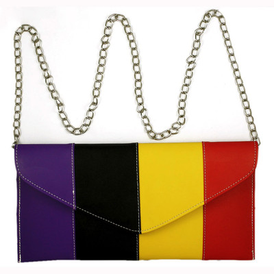 

L'edera Party Multicolor Clutch