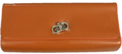 

Smyle Casual Orange Clutch