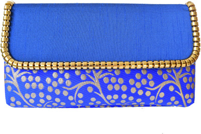 

Mahadev Exports Casual Blue Clutch
