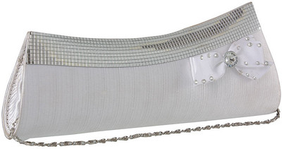 

Metro Casual Silver Clutch