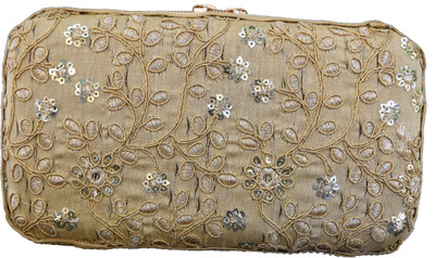 

Mahadev Exports Casual Gold Clutch
