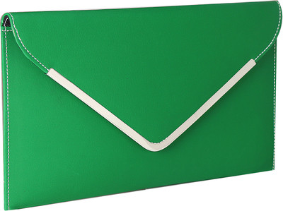 

Klazo Casual, Formal Green Clutch
