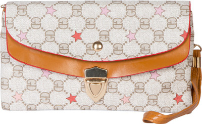 

ESHTYLE Casual White Clutch