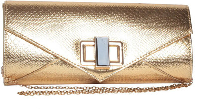 

Reedra Party Gold Clutch