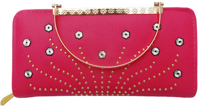 

Daisy Doll Party Pink Clutch