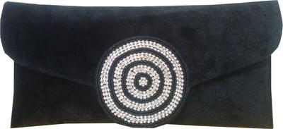 

Angelfish Party Black Clutch