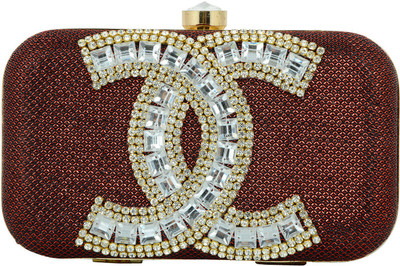 

Tooba Handicraft Party Multicolor Clutch