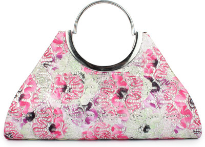 

Do Bhai Casual Pink Clutch