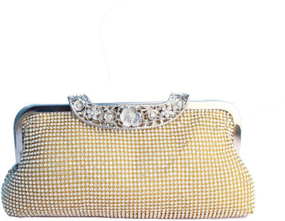 Lion Heart Party Gold Clutch