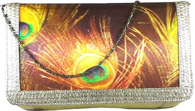 

Bhamini Party Gold Clutch