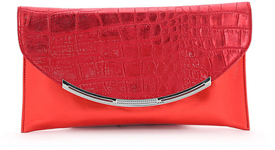 

Elligator Party Red Clutch