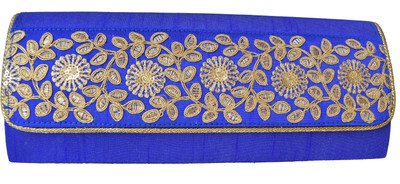 

Mahadev Exports Casual Blue Clutch