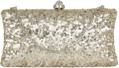 

PamperVille Party Gold Clutch
