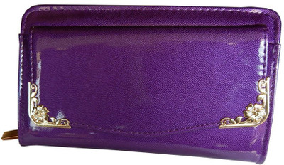 

Navaksha Party Purple Clutch