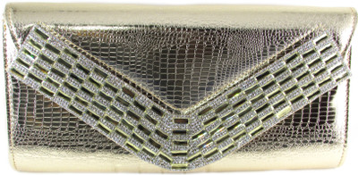 

Dolls N Queens Party Gold Clutch