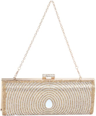 

Reedra Party Gold Clutch