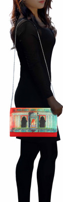 

The Ringmaster Casual Red Clutch