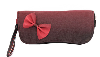 

Jars Collections Casual Red Clutch