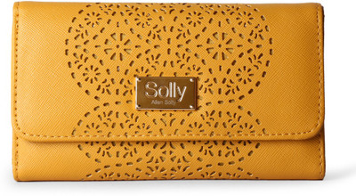 

Allen Solly Yellow Clutch