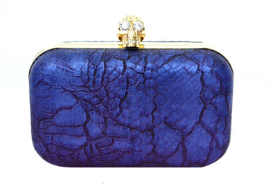

Cathriem Party Blue Clutch