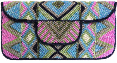 

Kawaii Casual Multicolor Clutch