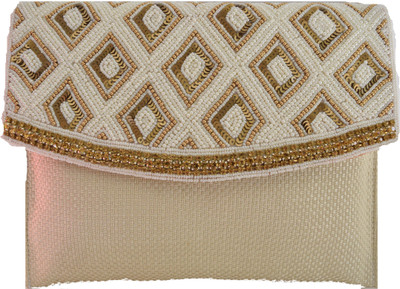 

Mahadev Exports Casual Beige Clutch