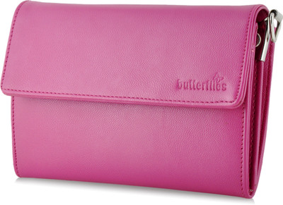 57% OFF on BUTTERFLIES Women Casual Pink Clutch