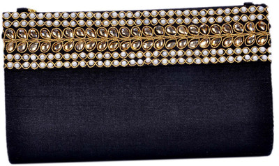 

Duchess Party Black Clutch