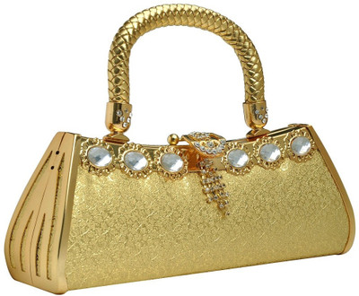Hawai Party Gold Clutch