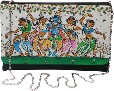 

Bhamini Casual Black Clutch
