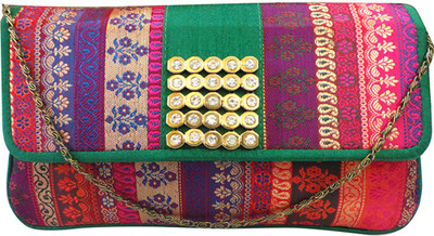 

Bhamini Party Multicolor Clutch