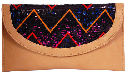 

Womaniya Casual Brown Clutch