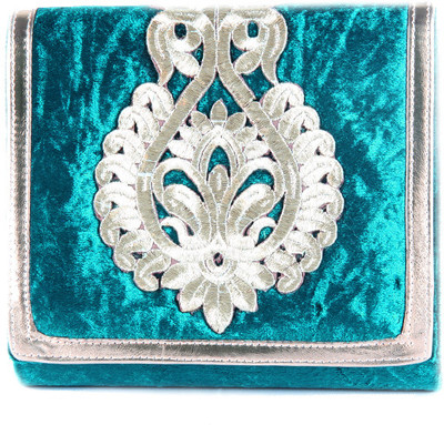 Saisha Casual Green, Gold Clutch Saisha Casual Green, Gold Clutch
