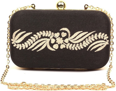 

Hepburnette Party Black Clutch