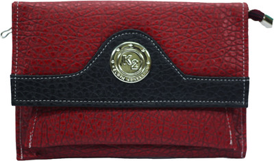 

Kelbin Kenellius Casual Maroon, Black Clutch, Black;maroon