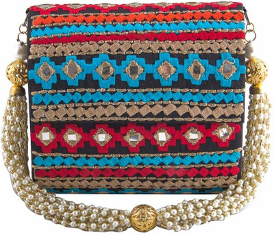 

The Purple Sack Party Multicolor Clutch