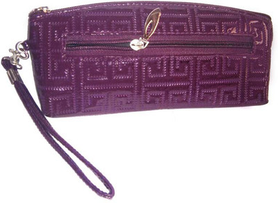

OBEROI Casual Purple Clutch