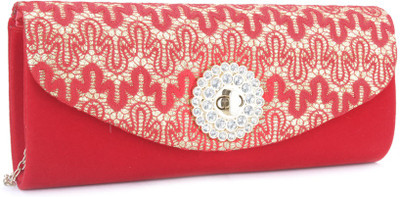 

Archies Casual Red Clutch