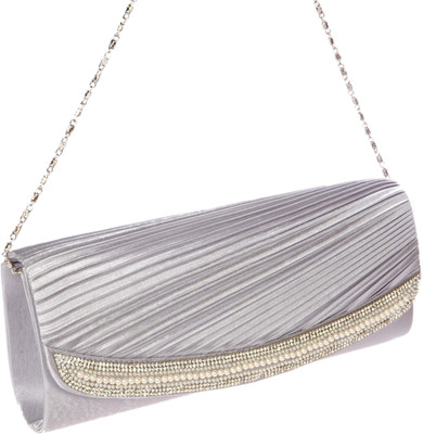 

SlingOn Party Grey Clutch