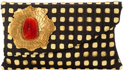 80% OFF on Saisha Casual Black, Gold Clutch 80% OFF on Saisha Casual Black, Gold Clutch