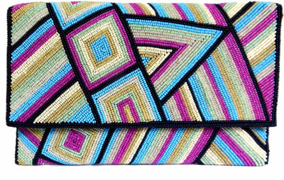 

Kawaii Casual Multicolor Clutch